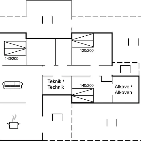 Dom wakacyjny Stillfrieda - 150m From The Sea By Interhome *